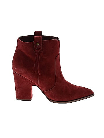 Sam edelman red outlet ankle boots