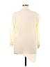 AKRIS 100% Silk Ivory Long Sleeve Silk Top Size 14 - photo 2