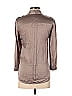 Burberry Brown 3/4 Sleeve Silk Top Size 2 - photo 2