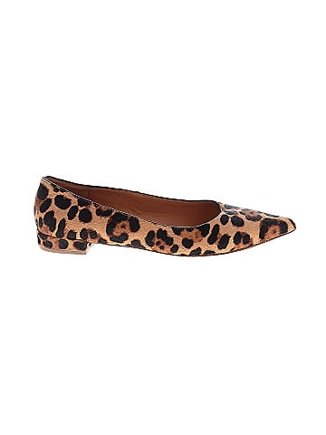 J crew factory 2025 leopard flats