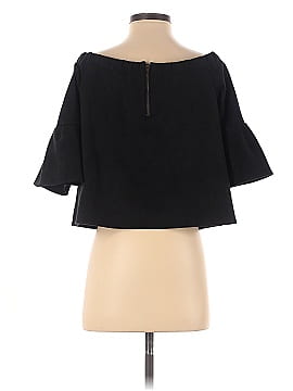 Lisa & Lucy Faux Leather Top (view 2)
