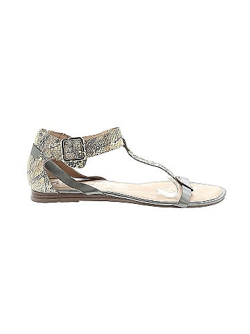 Bandolino Multi Color Silver Sandals Size 7 47 off ThredUp