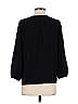 Joie 100% Silk Black Long Sleeve Silk Top Size S - photo 2