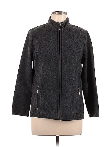 Karen scott fleece jacket plus cheap size