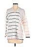 Nic + Zoe 100% Polyester White Pullover Hoodie Size S - photo 1