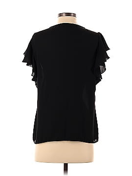 White House Black Market Outlet Short Sleeve Blouse (view 2)