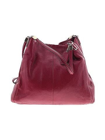 Coach discount burgundy handbag