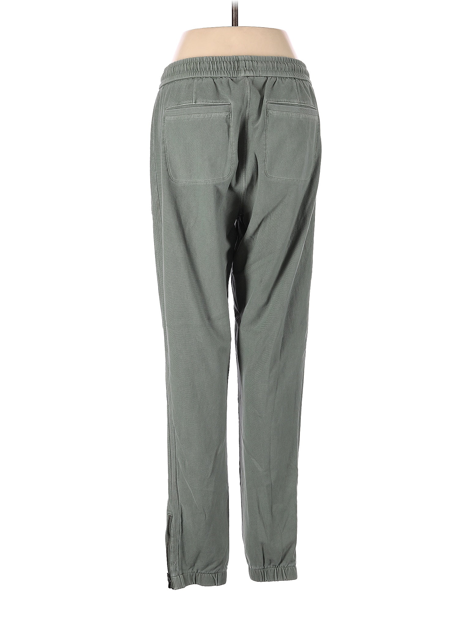 Athleta Green Active Pants Size 8 (Tall) - 57% off