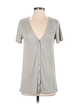 Zara Short Sleeve Button-Down Shirt (view 1)