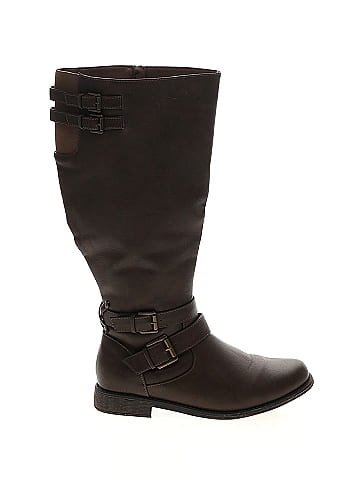 Just fab brown clearance boots