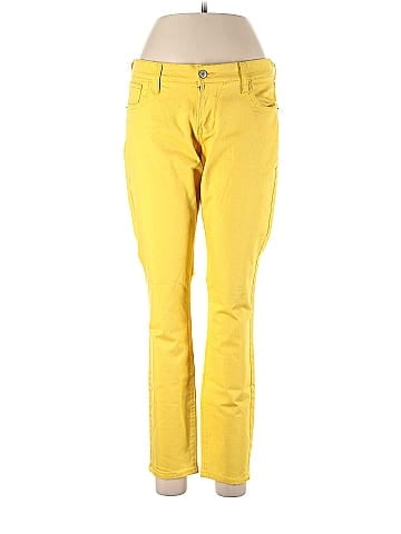 Old navy yellow on sale jeans