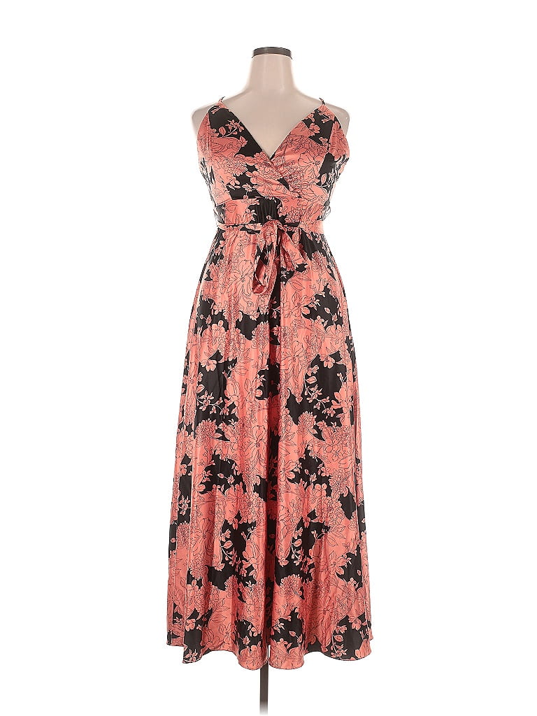 Lulus Floral Pink Cocktail Dress Size XL 57 off ThredUp