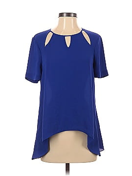 BCBGMAXAZRIA Short Sleeve Blouse (view 1)