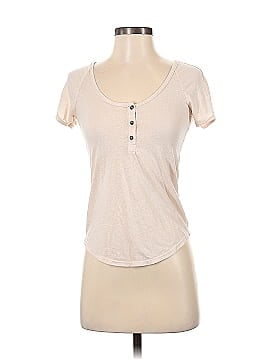 Truly Madly Deeply Short Sleeve Henley (view 1)
