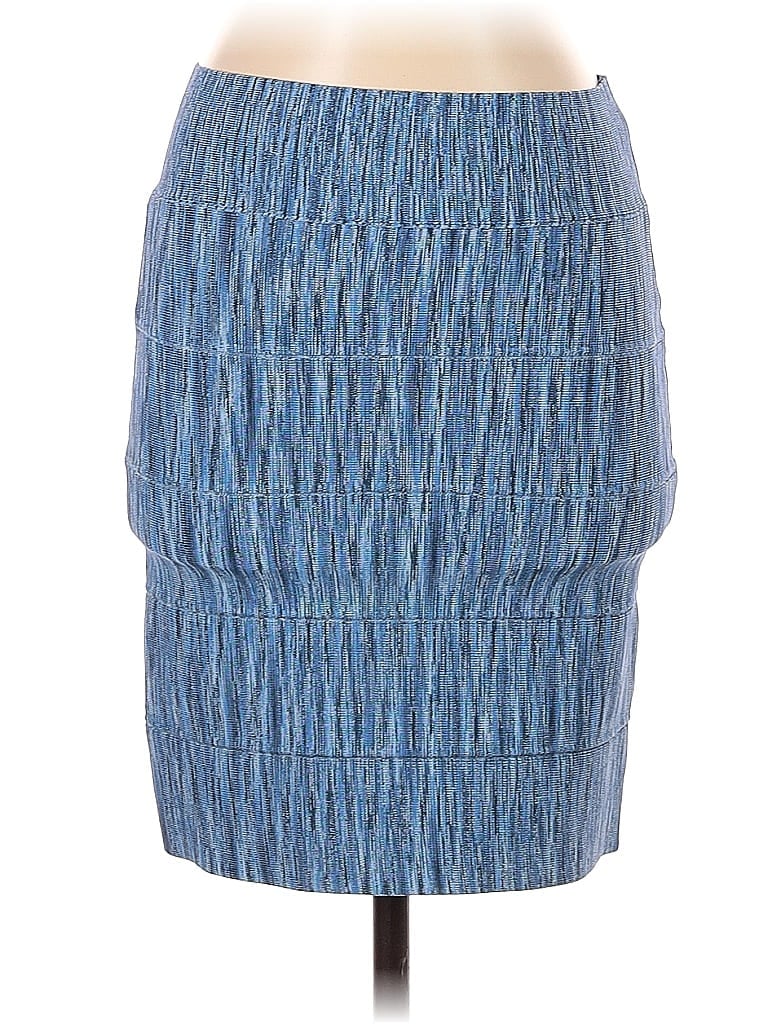Pre-owned Bcbgmaxazria Casual Skirt In Blue