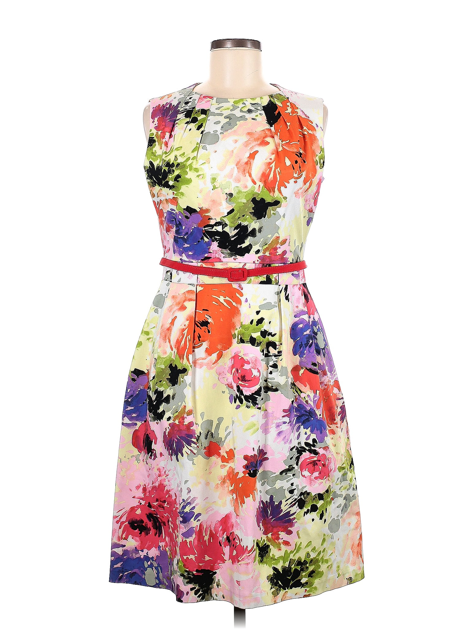 David meister floral clearance dress