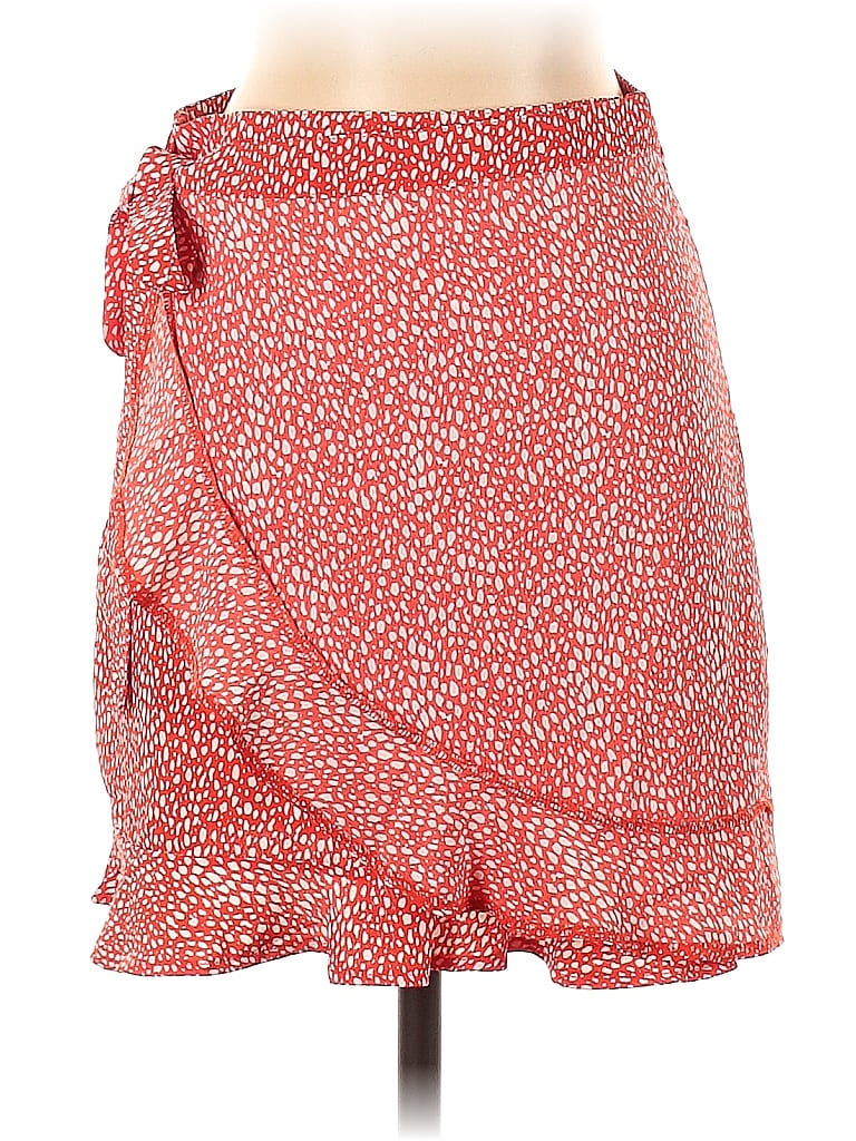 NASTY GAL INC. Pre-owned Casual Skirt In Red