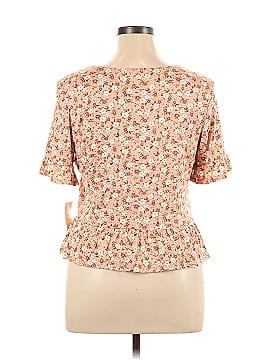 Live To Be Spoiled Short Sleeve Blouse (view 2)