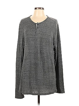 Adriano Goldschmied Long Sleeve Henley (view 1)