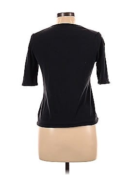 Neiman Marcus Short Sleeve Silk Top (view 2)