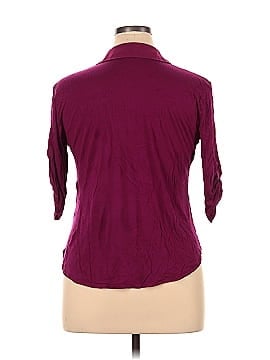 New York & Company 3/4 Sleeve Blouse (view 2)