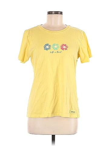 Life is good best sale yellow shirt