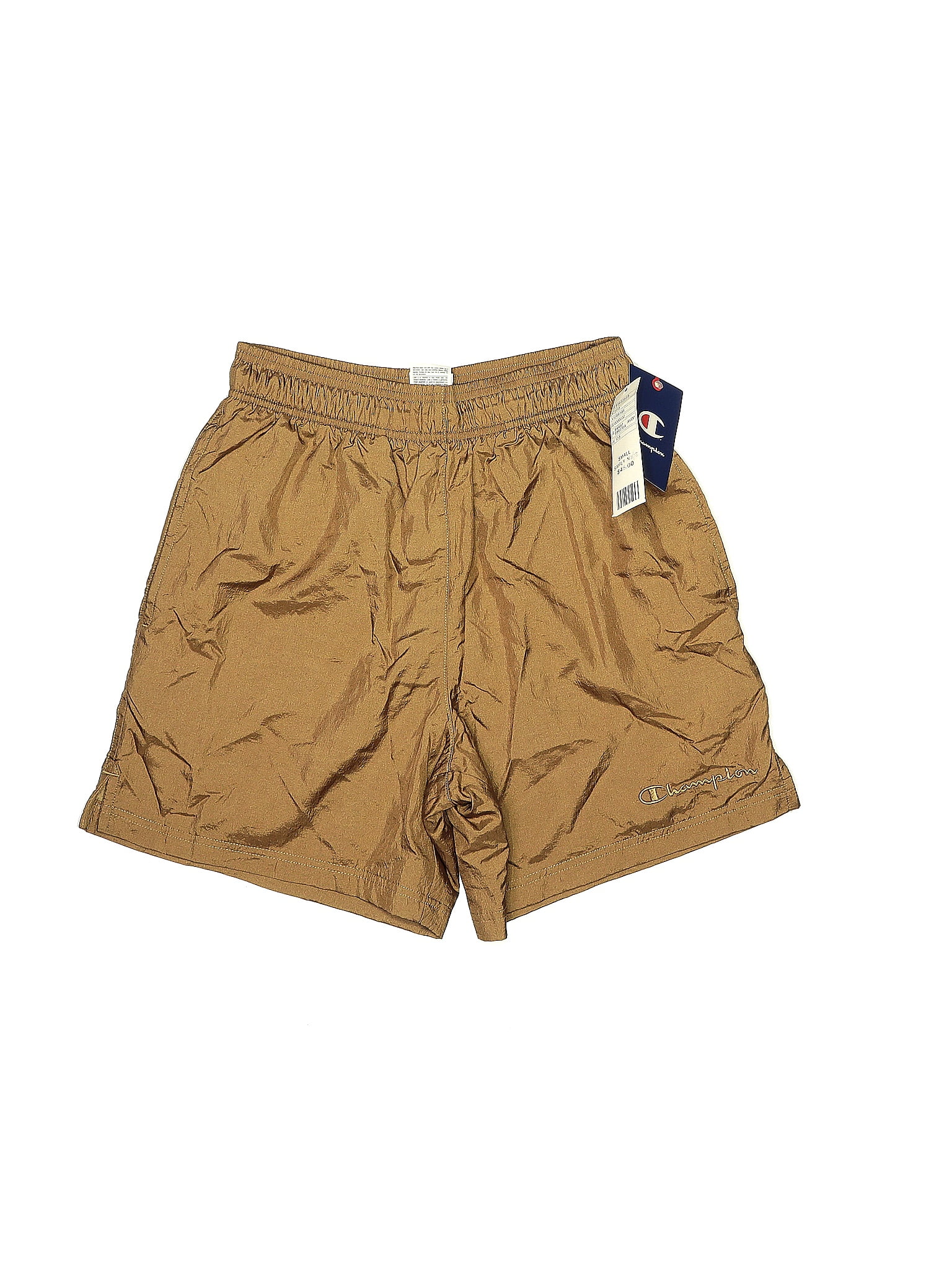 Champion 100 Nylon Gold Athletic Shorts Size S 6 off ThredUp