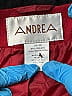 Andrea 100% Wool Red Wool Coat Size 18 - photo 3