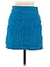 BDG 100% Cotton Solid Blue Casual Skirt Size XS - photo 2