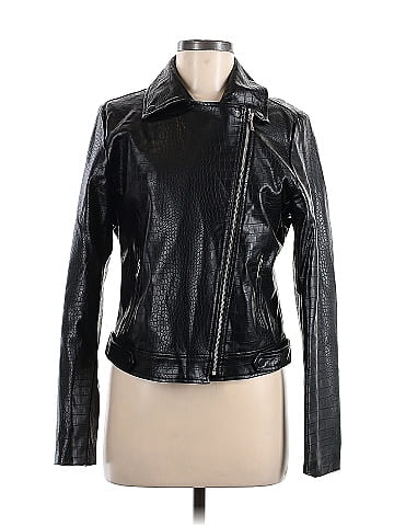 Ci sono outlet faux leather jacket