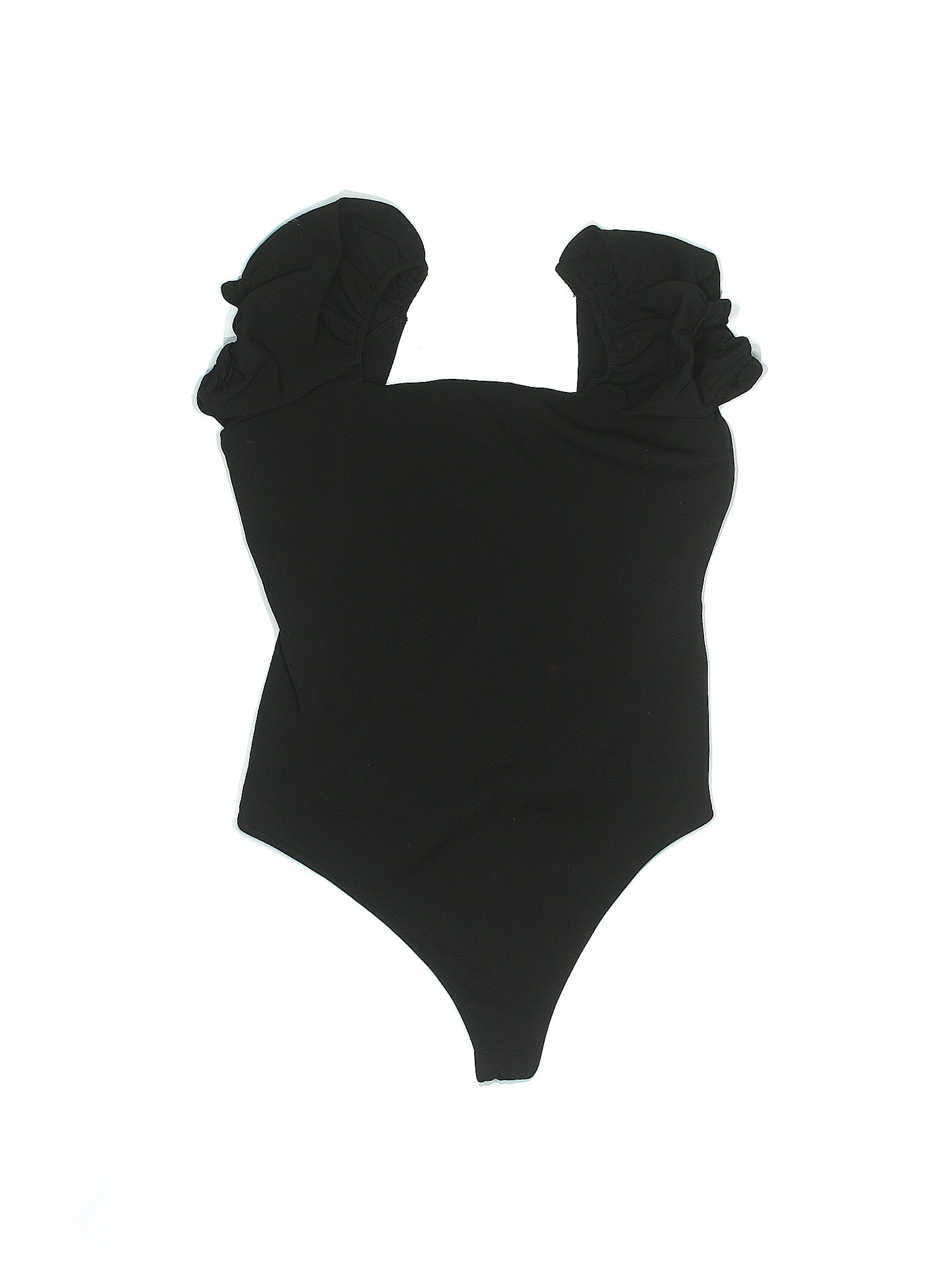 Show Me Your Mumu Solid Black Bodysuit Size XL - 69% off | ThredUp image.