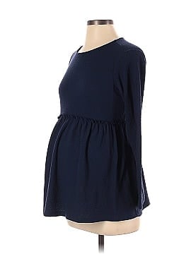 Isabel Maternity Long Sleeve Blouse (view 1)