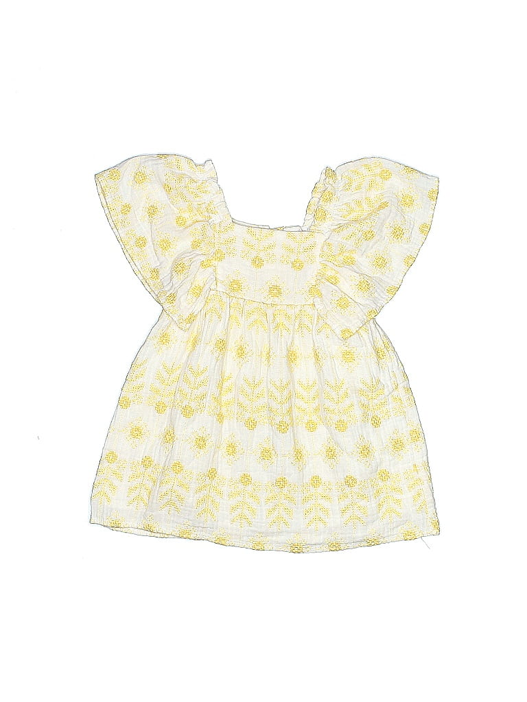 Zara Floral Yellow Dress Size 1824 mo 55 off ThredUp