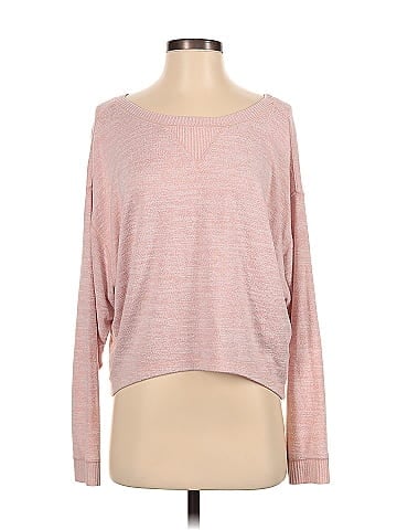 Abercrombie and fitch pink on sale sweater