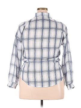 Fashion Long Sleeve Button-Down Shirt (view 2)