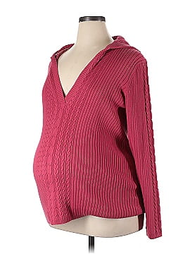 Olivia Blu Maternity Pullover Sweater (view 1)