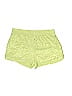 H&M 100% Lyocell Solid Green Shorts Size XL - photo 1