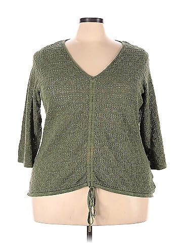 Torrid hot sale green sweater