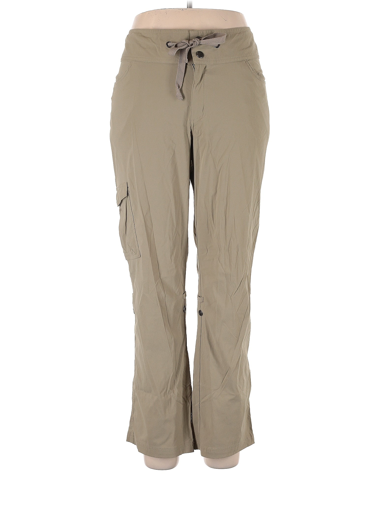 Columbia Solid Tan Cargo Pants Size 16 53 Off ThredUp 68