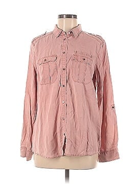 Express Long Sleeve Button-Down Shirt (view 1)