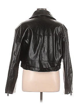 Lioness Faux Leather Jacket (view 2)