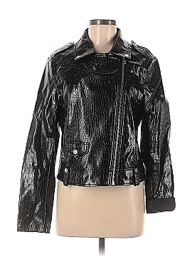 Topshop Faux Leather Jacket (view 1)