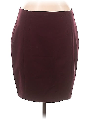 Express 2025 maroon skirt