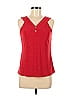 Diana Belle Red Sleeveless Top Size M - photo 1