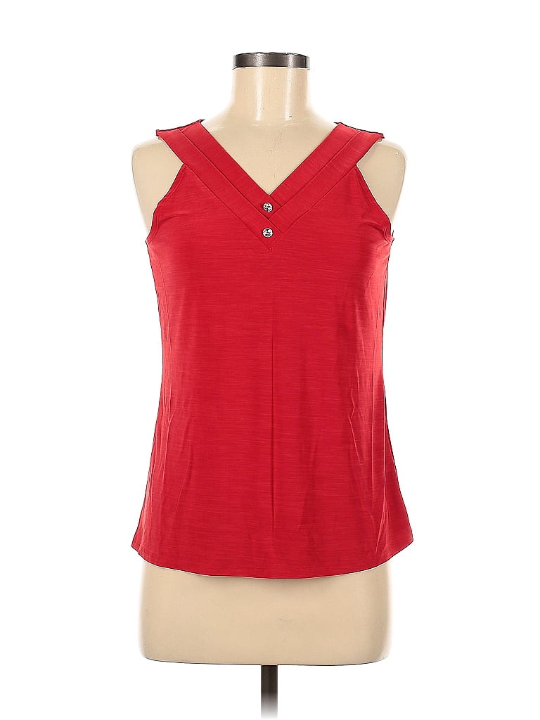 Diana Belle Red Sleeveless Top Size M - photo 1