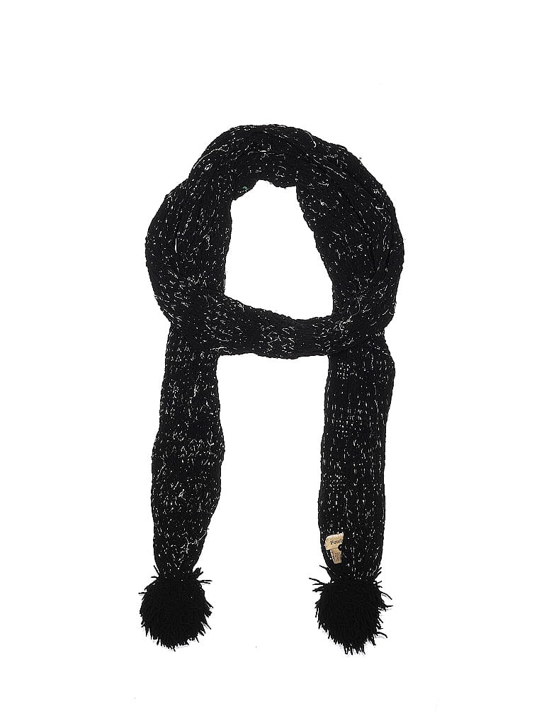 Fownes 100% Polyester Black Scarf One size - photo 1