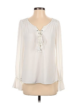 White House Black Market Long Sleeve Blouse (view 1)