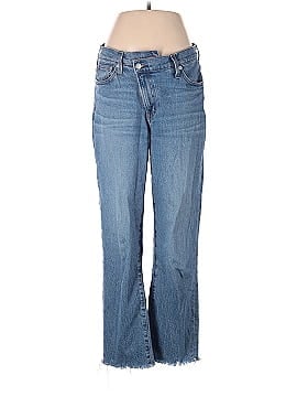 Madewell The Mid-Rise Perfect Vintage Straight Jean in Edgerton Wash: Criss Cross Edition (view 1)