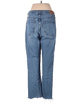 Madewell The Mid-Rise Perfect Vintage Straight Jean in Edgerton Wash: Criss Cross Edition (view 2)