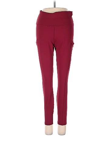 Maroon shop fabletics leggings